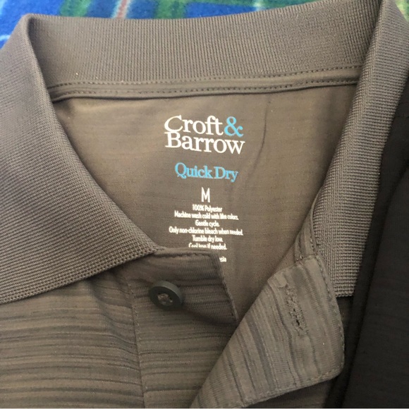 NWT ‘Two’ Croft and Barrow golf polo shirts - Picture 5 of 6